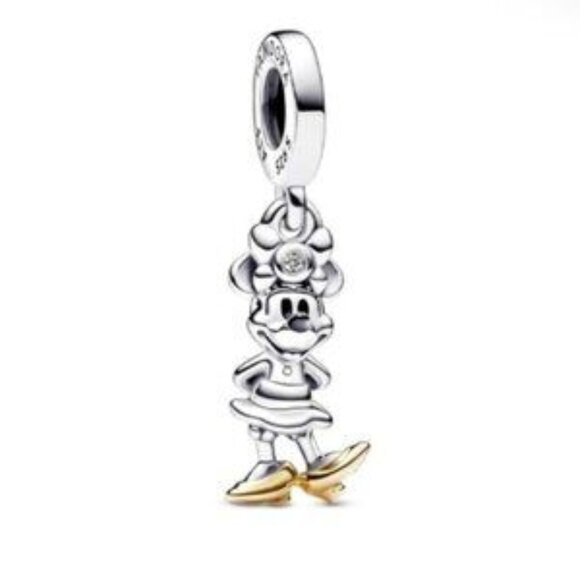 Pandora Disney 100th Anniversary Minnie Mouse Dangle Charm - Picture 1 of 5